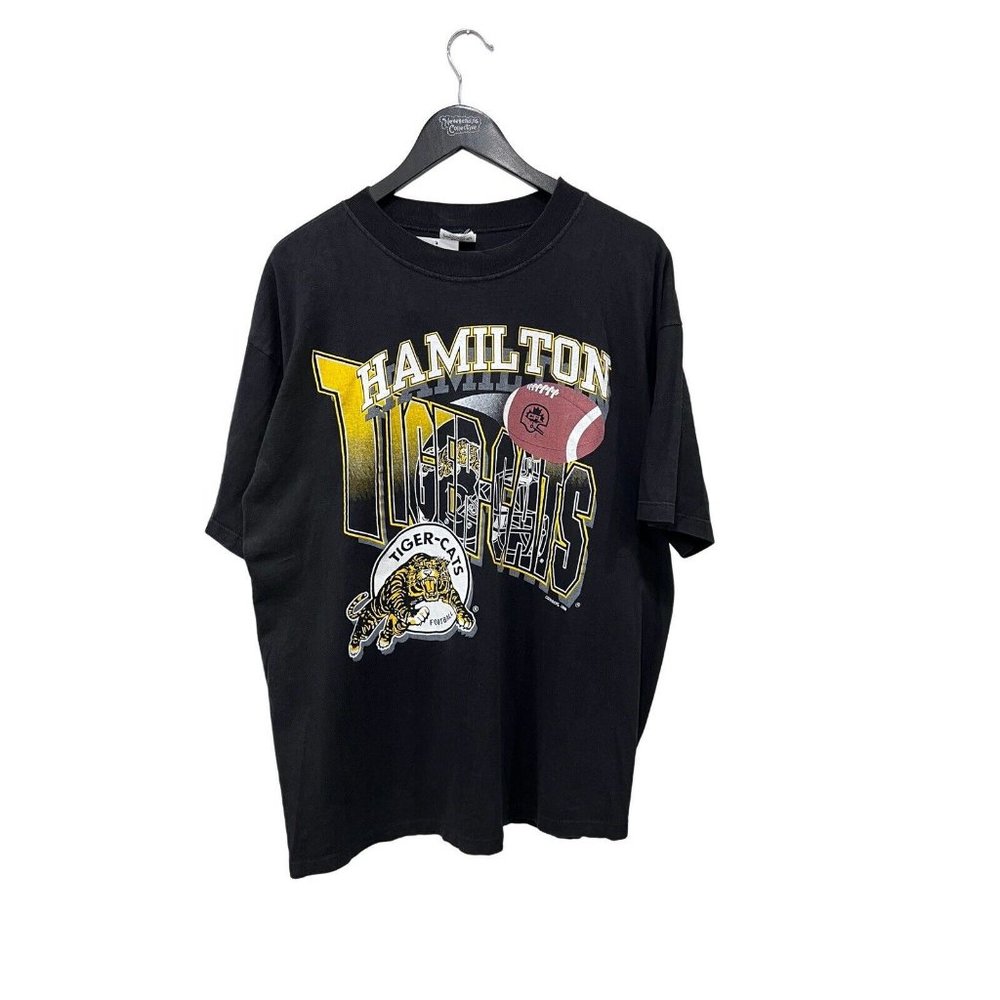 Vintage 1996 Hamilton Tigercats Shirt CFL Tee